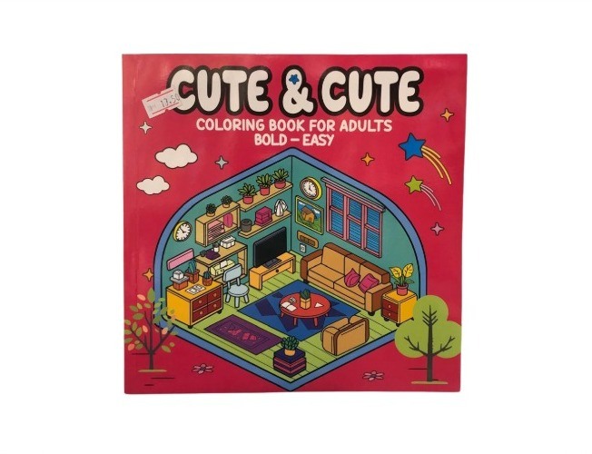 LIVRO COLORIR CUTE E CUTE